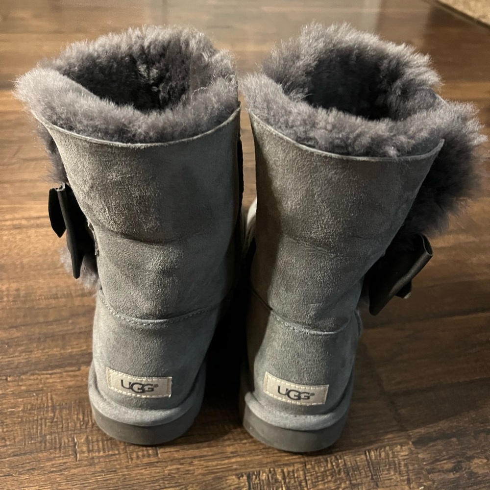 Women’s Ugg Boots.  Size 10.  Gray.  Excellent shape!